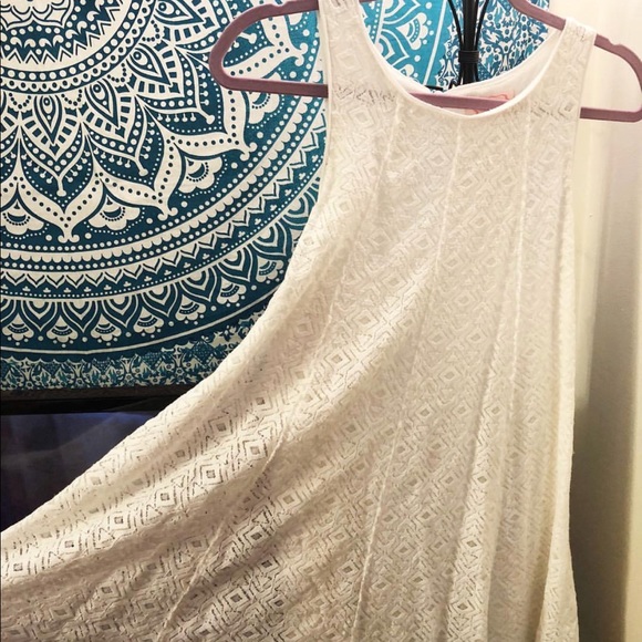 Blush - white lace dress - Picture 1 of 1